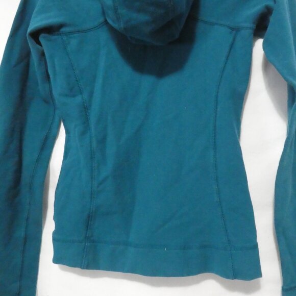 UB SPORTS - Urban Behavior | small | Teal Full-Zip Exercise - Running Hoodie - Picture 14 of 15